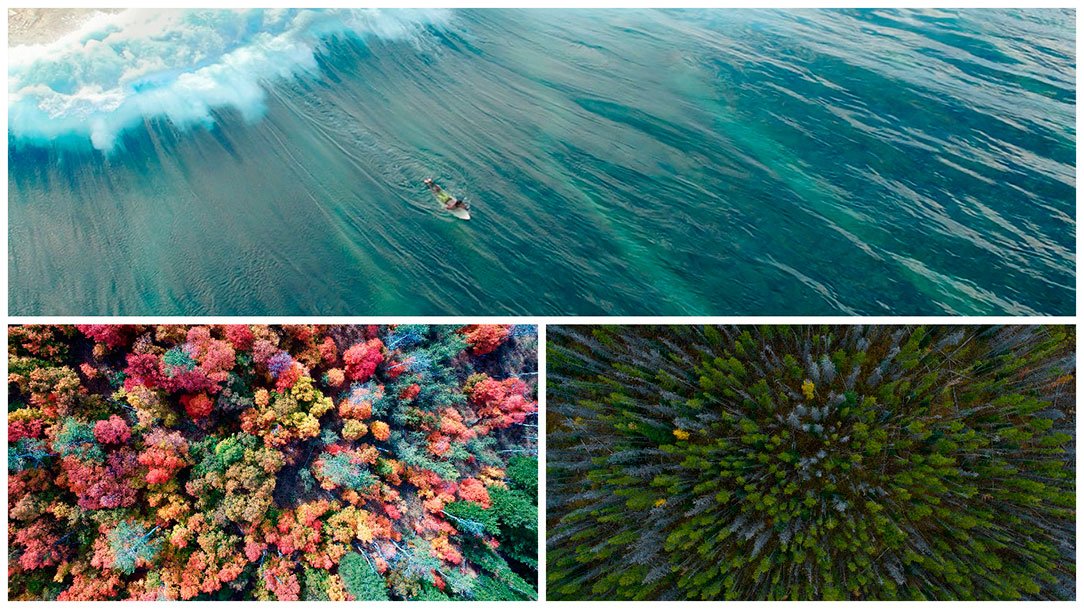 Grabacion aérea drone con cámara HD