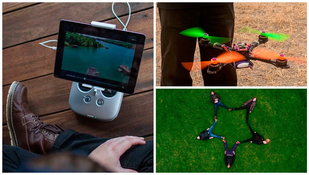 Drones semi-profesionales amateur